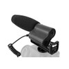 Shotgun Microphone (Stereo) with Windscreen & Dead Cat Muff for