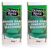 Dunns River Ginger Garlic Pimento Seasoning, 80g, Pack of 2