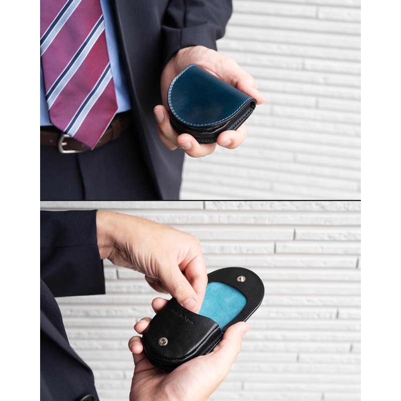 [Leather Venue] Cordovan Wallet, Coin Case, Shinki Leather, Tochigi Leather,