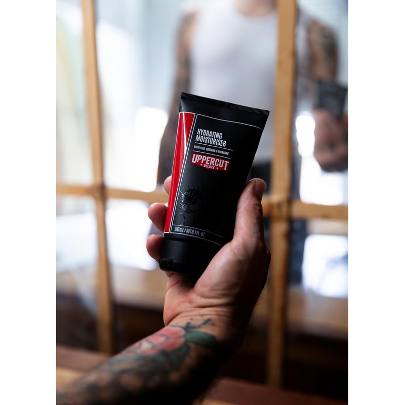 Uppercut Deluxe Hydrating Moisturiser, Soothes and Repairs Skin with Allantoin