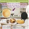 PetriStor Waffle Maker Round Has Nonstick Coating Size 8 in