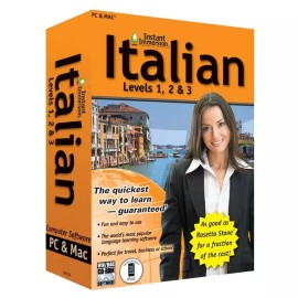 Instant Immersion Learn How To Speak Italian With Instant Immersion Levels 1-3 Retail Box