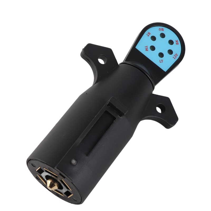 7 Pin RV Blade Trailer Wiring Circuit Tester 6 LED