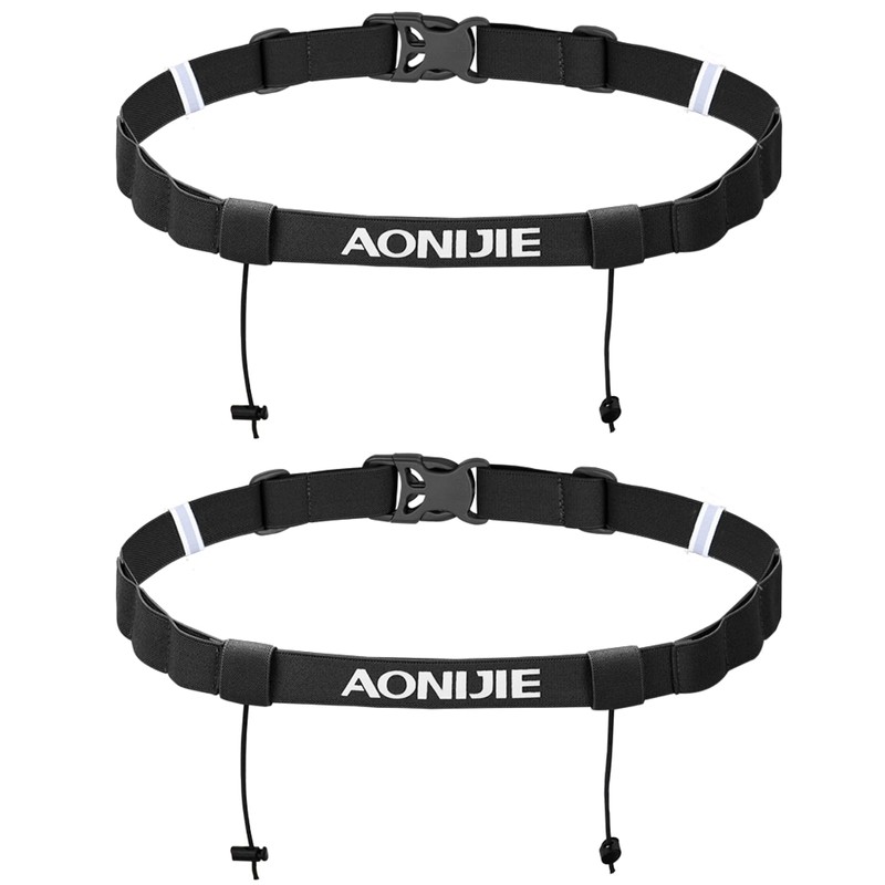 TRIWONDER Race Cinturón para Número Porta Dorsal para Running Triatlon