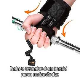 Straps para Gym(par), Correas de Levantamiento de Silicona Antideslizante, Agarres para Gym Ajustable, Levantamiento de Pesas, Aptas para Gimnasio,Levantamiento de Pesas,Culturismo