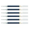 6 x Pentel Refills LR7 for EnerGel Liquid Pte 0.7
