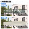 E&K Sunrise 3' x 25' Balcony Privacy Fence Screen Cover