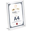 Award Certificate, A4, Acrylic Frame, Stand, Transparent, Picture Frame, Horizontal