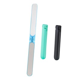 IWOWHERO Professional Nail Files 3 Pack Double-sided Metal Nail Files for Women Perfect for Home Salon Use