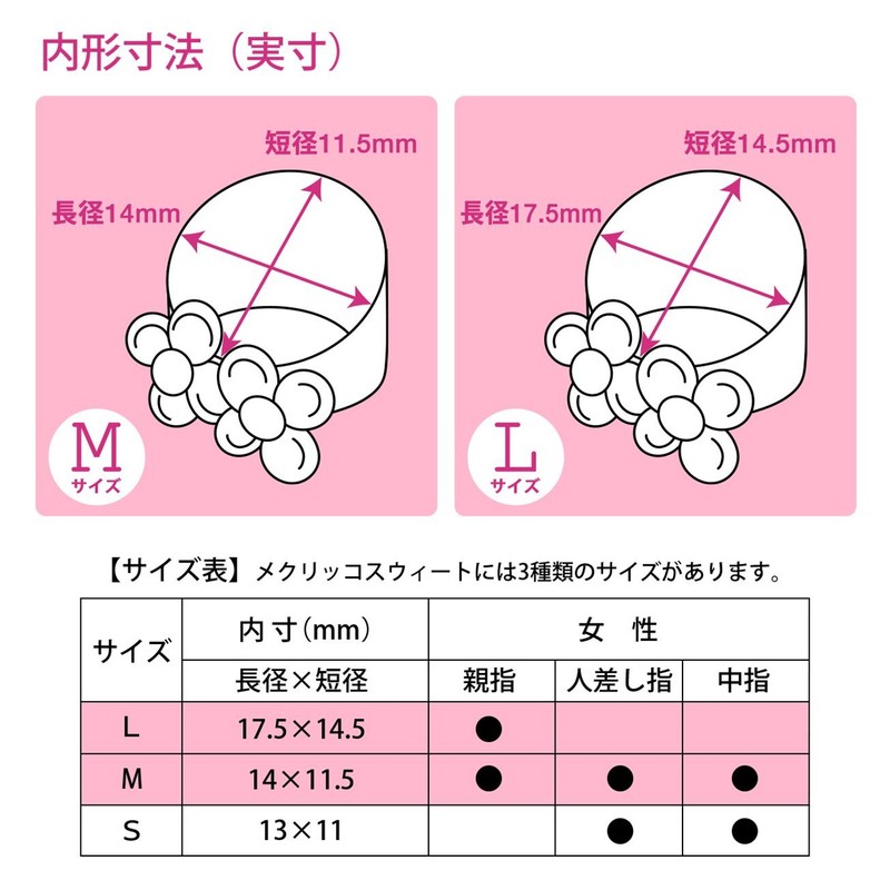 Plus Mecrikko Sweet Finger Sack Page-Turning Rings