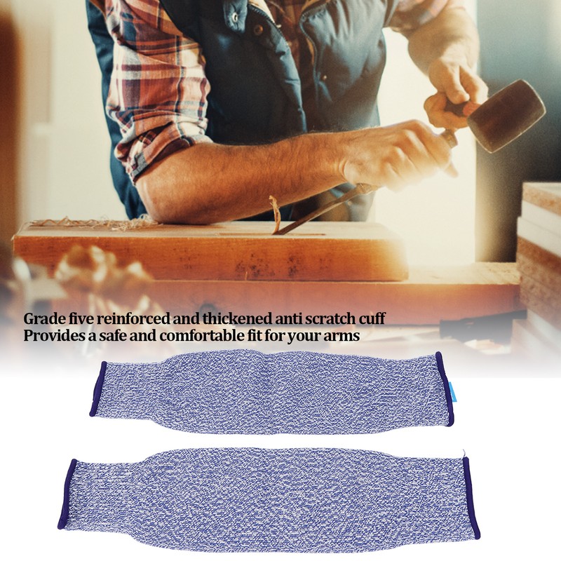 4pcs Cut Resistant Sleeves Breathable Comfortable Safety Arm Guard for