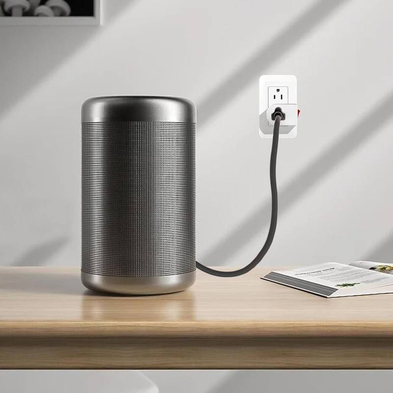 VSEER Grounded Outlet with ON/Off Switch (6 Pack), Single Power