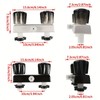 Autokemat 4" RV Shower Valve Diverter Faucet Black