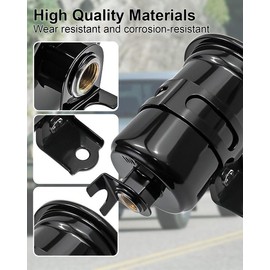 Fuel Filter Assembly Fit for Toyota Tacoma 1995-2004 2.4L/2.7L L4 4Runner 1996-2000 T100 1994-1998 2.7L Replace 23300-79446 2330079446