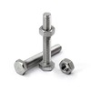 M5-0.8 x 40mm 40PCS Hex Head Screws Bolts and Nuts
