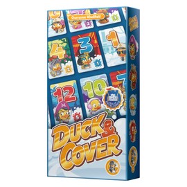 Captain Games Duck & Cover Board Game, Ages 8+, for 2 to 7 Players, 20 Minutes Per Game, Spanish/Italian