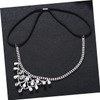 Ipetboom Elegant Rhinestone Bridal Headband Silver Decorative Wedding Hairband for