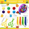 Zhanmai 142 Pcs Fine Motor Skills Toys Handy Scooper Set
