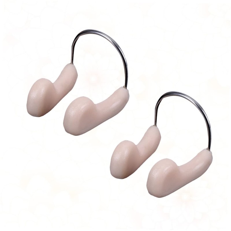 FOMIYES 4pcs Swimming Nose Clips for Adults Nose for Pool