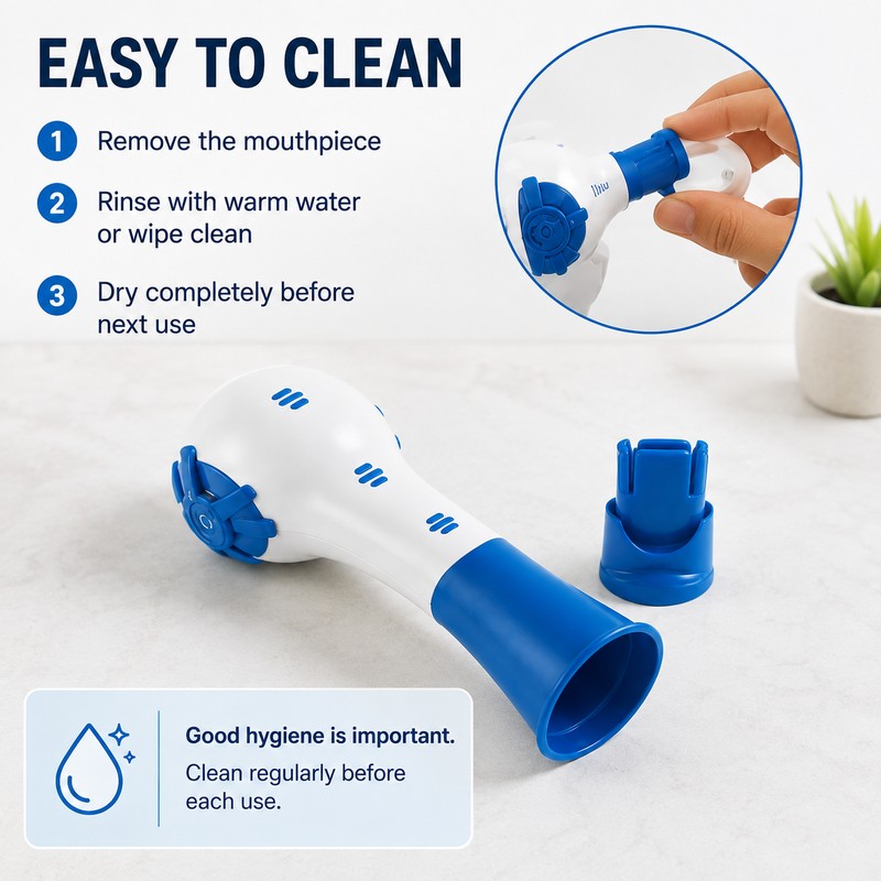 Adjustable Breathing Trainer for Breath-Control Practice – Compact ABS Exercise