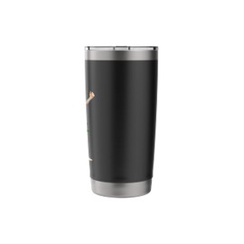 Skeletal System Art Running Marathon Runner Marathoner Stainless Steel Insulated Tumbler
