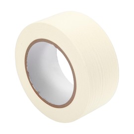 Partuto 1 Pc 2 Inches x 54.7 Yards Universal Painters Tape - DIY Car Auto Paint for Masking Tape No Residue - Crepe Paper White