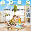 Demkia 3 in 1 City Passenger Airplane Building Sets with