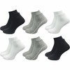 GAWILO Women's Quarter Socks (6 Pairs) | Breathable & Reinforced