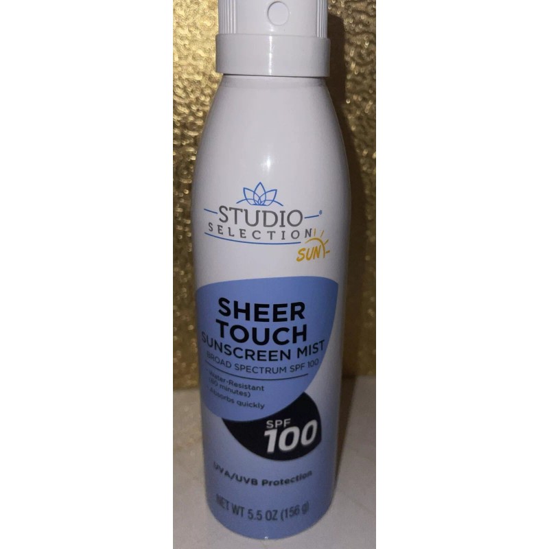 Studio Selection Sheer Touch Sunscreen Mist Broad Spectrum SPF 100