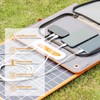Flashfish 18V/60W Foldable Solar Panel Solar Charger Power Station Outdoor