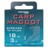 Drennan Carp Maggot Hooks To Nylon Barbless 18 To 3lb