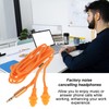 Construction Earbuds,Work Earbuds - with Clips 100dB Soundproof Headphones for