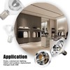 QLEE 2 Pack Led Ar70 Reflector Light 3w Ac Dc