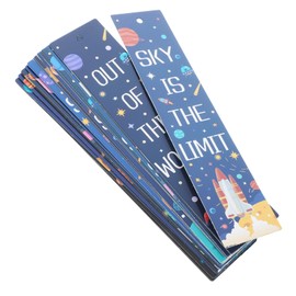 Operitacx 20pcs Space-Themed Cartoon Bookmarks for Boys and Girls Unique and Fun Bookmarks for Reading for Students and Book for Use