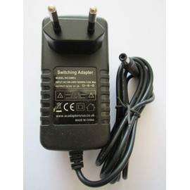 Replacement for SIL AC Adaptor Class II Power Supply Model VD090050I DC 9V 500mA