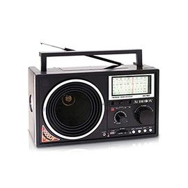 Audiobox RX-5BT Rechargeable Solar Radio with Bluetooth