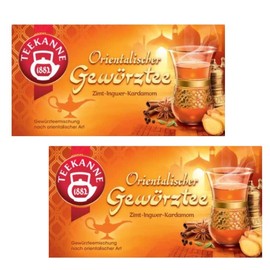 Teekanne - 2x Orientalischer Gewuerztee (Asian Spices) Tea Bags 40g (Each Box is 20 Tea Bags)