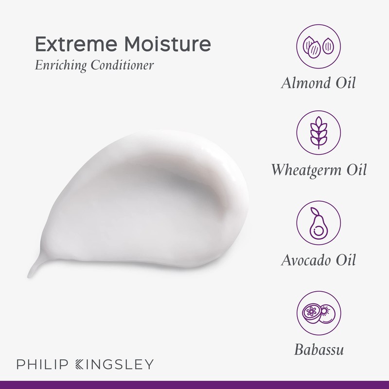 Philip Kingsley Moisturising extremely enriching conditioner for curly, dry, damaged