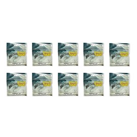 Dragon Shield Bundle: 5 Packs Perfect Fit Clear Standard Size Sideloader Sleeves - 500 Sleeves Total