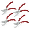 4PCS Poultry Scissors with Ergonomic Handle Detachable Poultry Shears Stainless