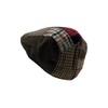 DAIDEM Multi Pattern Patchwork Wool Blend Gatsby Newsboy Ivy Hat