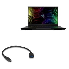 BoxWave Cable Compatible with Razer Blade 17 RTX 3070 Ti (UHD 144Hz) - USB Expansion Adapter, Add USB Connected Hardware to Your Phone