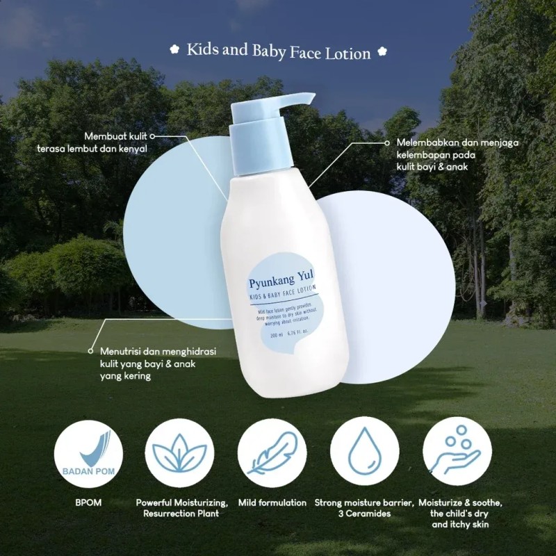 Pyunkang Yul Kids & Baby Face Lotion 200ml Locionfacial Bebe