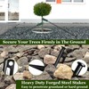 Tree Stakes and Supports, Heavy Duty Tree Stakes Kit Include