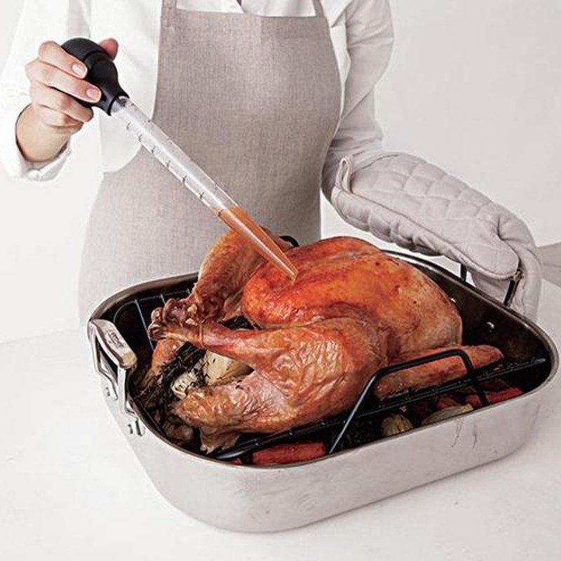 Amison Turkey Baster Chicken Poultry Meat BBQ Baster Syringe Tube