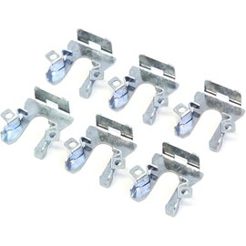 Red Hound Auto 6 Pivot Headlight Retaining Clips Compatible with Ford F-150 F-250 F-350 Bronco 1992-1996