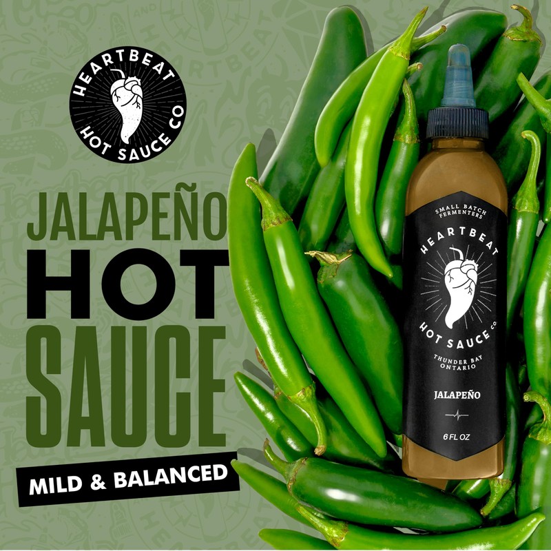 Heartbeat Hot Sauce Co. | Jalapeno, 6 oz.