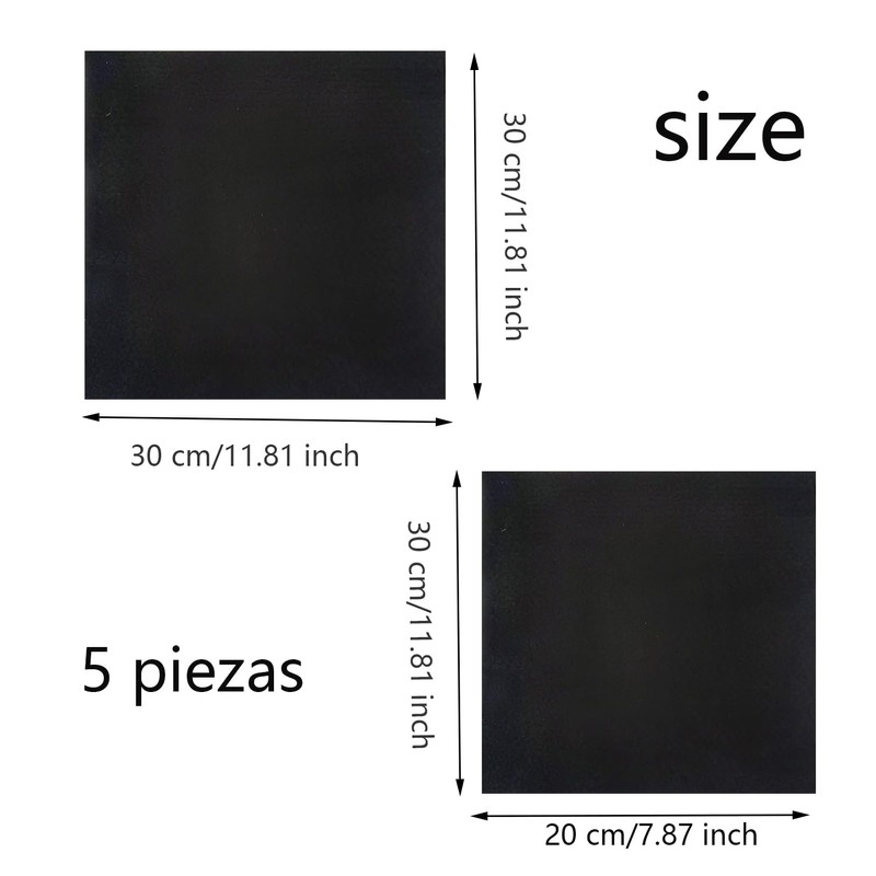 XINYUICEAN Paños de Limpieza de Microfibra, 5 Piezas Paño de
