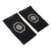 2pcs Graphene Knee Warmers Shock Absorption Resilience Soft Breathable Graphene