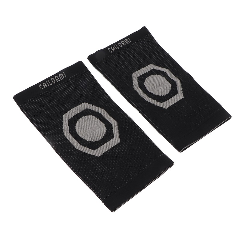 2pcs Graphene Knee Warmers Shock Absorption Resilience Soft Breathable Graphene